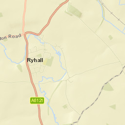 Ryhall Street Map