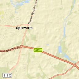 Spixworth Street Map