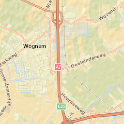 Wognum Street Map