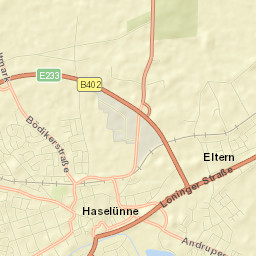 Haselünne Street Map