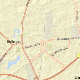 Sulingen Street Map