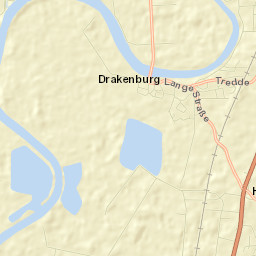 Drakenburg Street Map