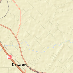 Deszczno Street Map