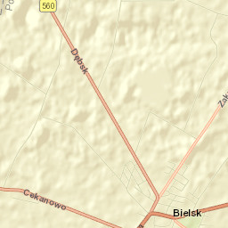 Bielsk Street Map