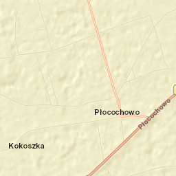 Powiat pułtuski Street Map