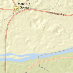 Małkinia Górna Street Map