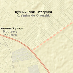 Kuz’minskiye Otverzhki Street Map
