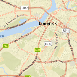 Luimneach Street Map