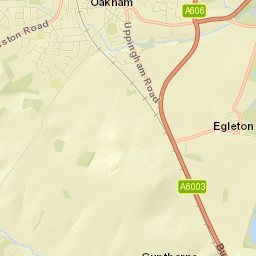 Oakham Street Map