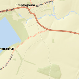 Empingham Street Map