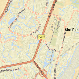Sint Pancras Street Map