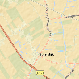 Spierdijk Street Map
