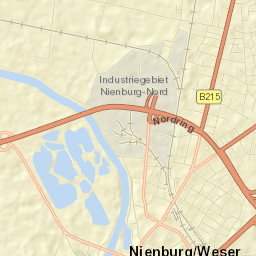 Nienburg Street Map