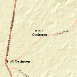 Groß Oesingen Street Map
