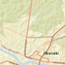 Oborniki Street Map