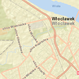 Włocławek Street Map