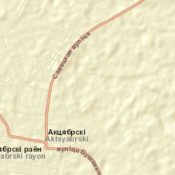 Aktsyabrski Street Map