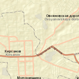 Kirsanov Street Map