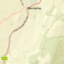Minsterley Street Map