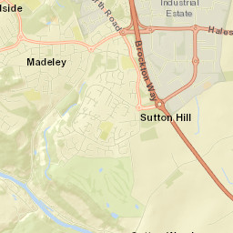 Silkin Way, Telford, Telford and Wrekin TF8 Street Map