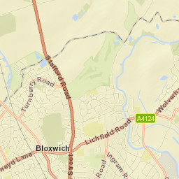42-44 Grenfell Road, Walsall, West Midlands Street Map