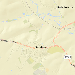 Desford Street Map