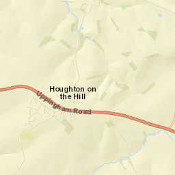 Houghton on the Hill Street Map