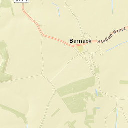 Barnack Street Map