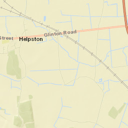 Helpston Street Map