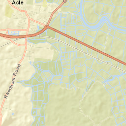 Acle Street Map