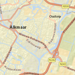 Alkmaar Street Map