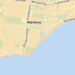 Wijdenes Street Map