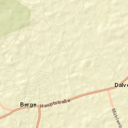 Berge Street Map