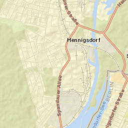Hennigsdorf Street Map