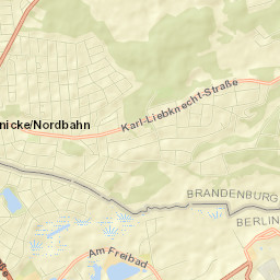 Glienicke Street Map