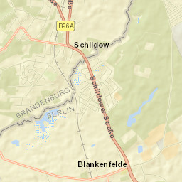 Blankenfelde Street Map