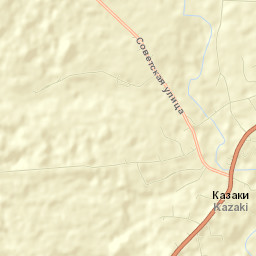 Kazaki Street Map