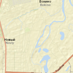 Bokino Street Map