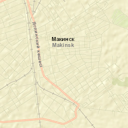Makinsk Street Map