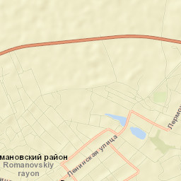 Romanovo Street Map