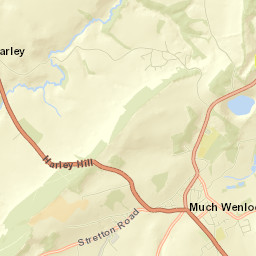 A4169, Much Wenlock, Shropshire TF13 6NU Street Map