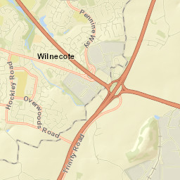 Kinsall Green, Wilnecote, Tamworth B77 5PX Street Map