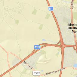 Desford Road, Leicester, Leicestershire LE19 Street Map