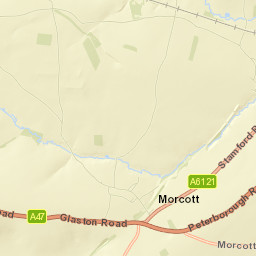 Morcott Street Map