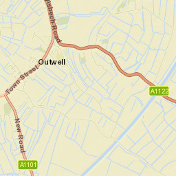 Upwell Street Map