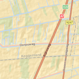 Oudendijk Street Map