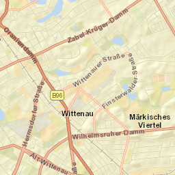 Märkisches Viertel Street Map
