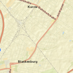 Karow Street Map