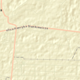 Biała Street Map