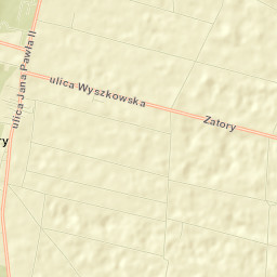 Zatory Street Map
